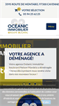 Mobile Screenshot of oceanicimmobilier-guyane.fr